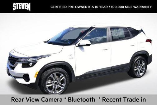 Snow White Pearl 2022 Kia Seltos LX