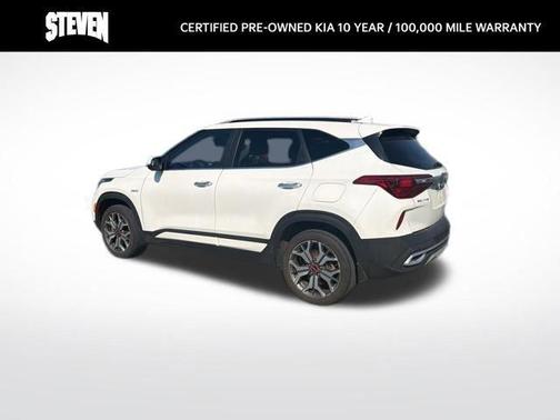 Snow White Pearl 2023 Kia Seltos SX Turbo
