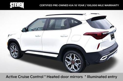 Snow White Pearl 2023 Kia Seltos SX Turbo