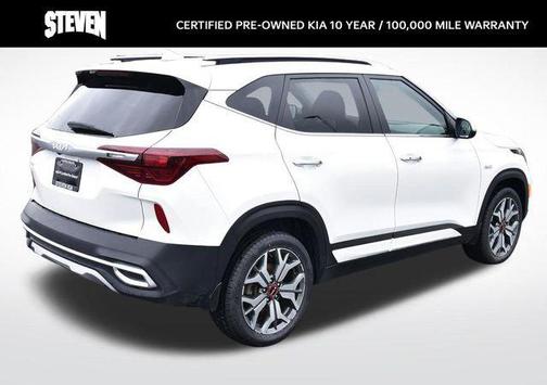 Snow White Pearl 2023 Kia Seltos SX Turbo