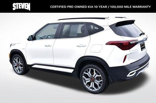 Snow White Pearl 2023 Kia Seltos SX Turbo