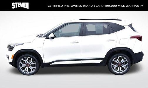Snow White Pearl 2023 Kia Seltos SX Turbo