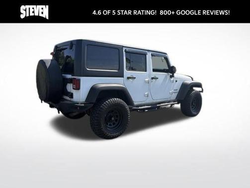 Bright White Clearcoat 2015 Jeep Wrangler Unlimited Sport