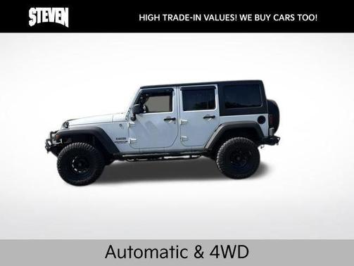 Bright White Clearcoat 2015 Jeep Wrangler Unlimited Sport