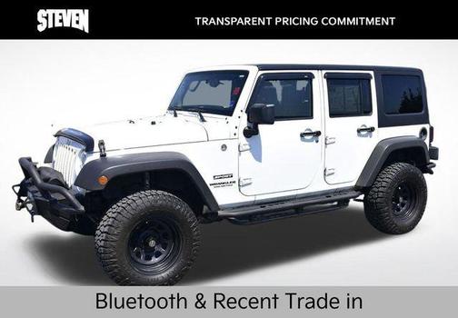 Bright White Clearcoat 2015 Jeep Wrangler Unlimited Sport
