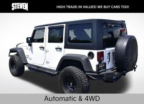 Bright White Clearcoat 2015 Jeep Wrangler Unlimited Sport