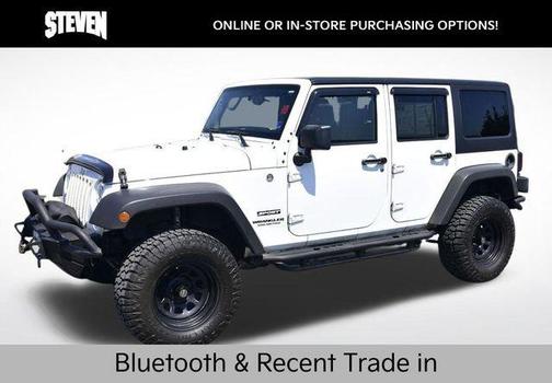 Bright White Clearcoat 2015 Jeep Wrangler Unlimited Sport