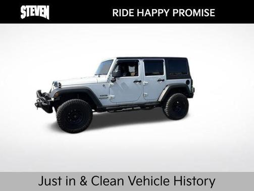 Bright White Clearcoat 2015 Jeep Wrangler Unlimited Sport