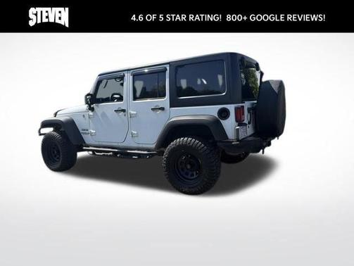 Bright White Clearcoat 2015 Jeep Wrangler Unlimited Sport