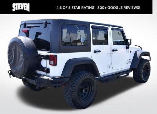 Bright White Clearcoat 2015 Jeep Wrangler Unlimited Sport