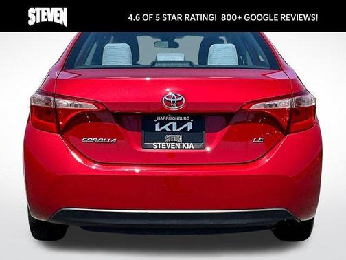 Barcelona Red Metallic 2017 Toyota Corolla LE