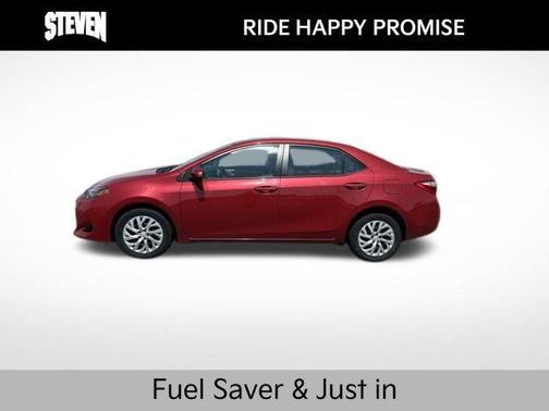 Barcelona Red Metallic 2017 Toyota Corolla LE
