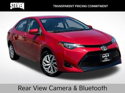 Barcelona Red Metallic 2017 Toyota Corolla LE
