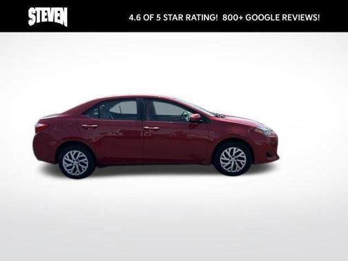 Barcelona Red Metallic 2017 Toyota Corolla LE