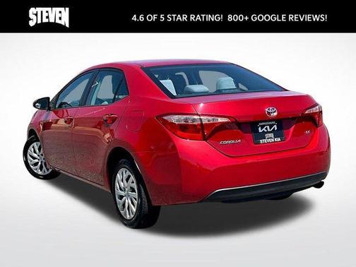 Barcelona Red Metallic 2017 Toyota Corolla LE