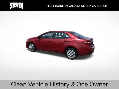 Barcelona Red Metallic 2017 Toyota Corolla LE
