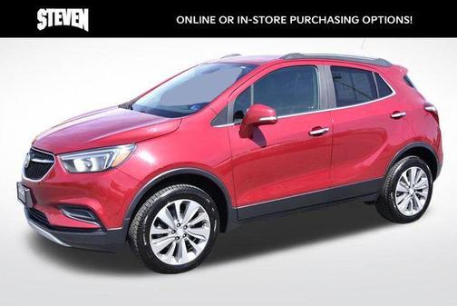 Winterberry Red Metallic 2019 Buick Encore Preferred