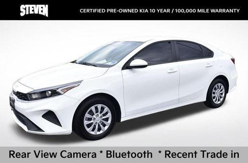 Clear White 2024 Kia Forte LX