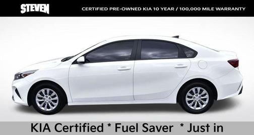 Clear White 2024 Kia Forte LX