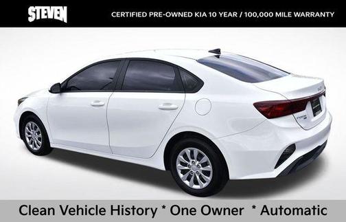 Clear White 2024 Kia Forte LX