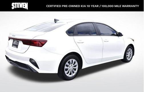 Clear White 2024 Kia Forte LX