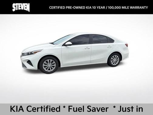 Clear White 2024 Kia Forte LX