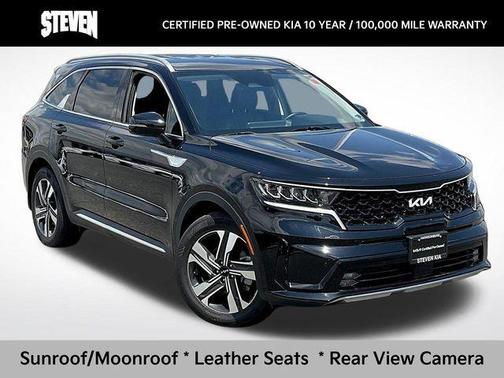 Aurora Black 2023 Kia Sorento Hybrid EX