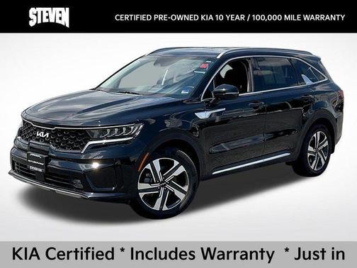 Aurora Black 2023 Kia Sorento Hybrid EX