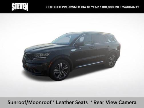 Aurora Black 2023 Kia Sorento Hybrid EX