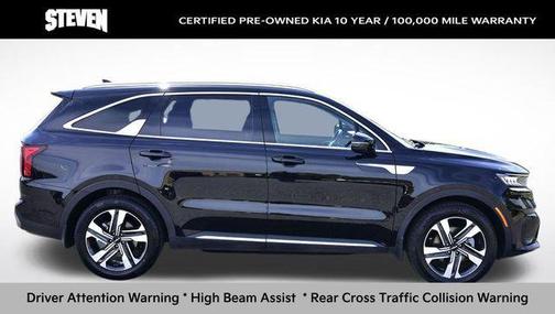 Aurora Black 2023 Kia Sorento Hybrid EX