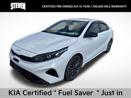 Snow White Pearl 2024 Kia Forte GT-Line