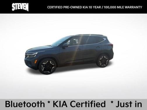 Gravity Gray 2024 Kia Seltos SX Turbo