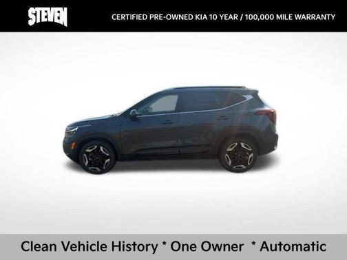 Gravity Gray 2024 Kia Seltos SX Turbo