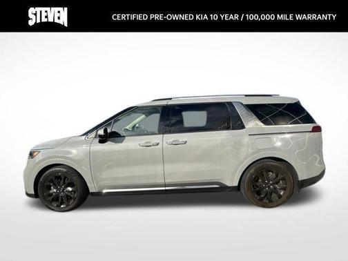 Ceramic Silver 2024 Kia Carnival SX