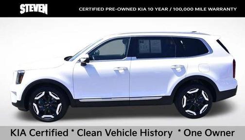 Glacial White Pearl 2025 Kia Telluride S