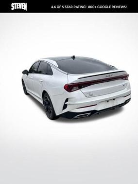 Glacial White Pearl 2024 Kia K5 GT-Line