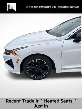 Glacial White Pearl 2024 Kia K5 GT-Line