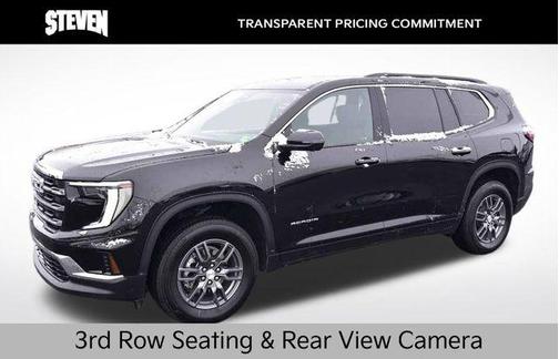 Ebony Twilight Metallic 2025 GMC Acadia FWD Elevation SUV