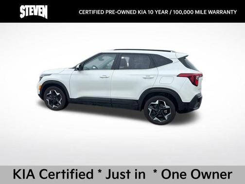 Snow White Pearl 2024 Kia Seltos EX