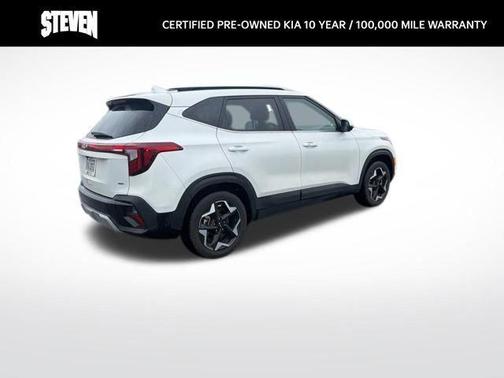 Snow White Pearl 2024 Kia Seltos EX