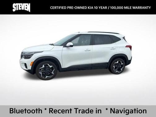Snow White Pearl 2024 Kia Seltos EX
