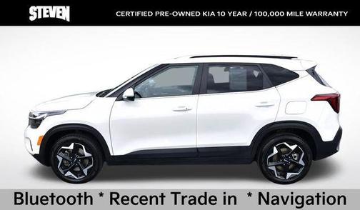 Snow White Pearl 2024 Kia Seltos EX
