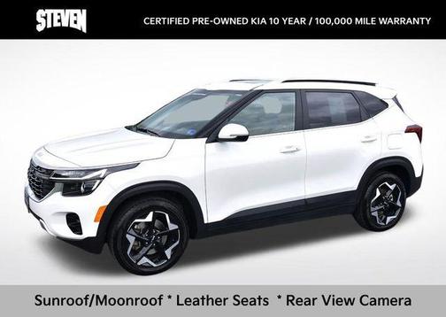 Snow White Pearl 2024 Kia Seltos EX