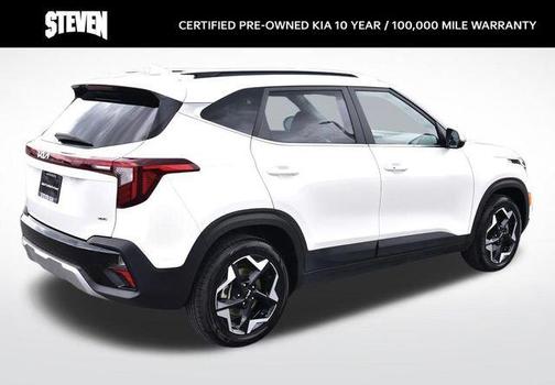 Snow White Pearl 2024 Kia Seltos EX