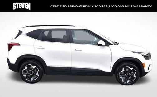 Snow White Pearl 2024 Kia Seltos EX