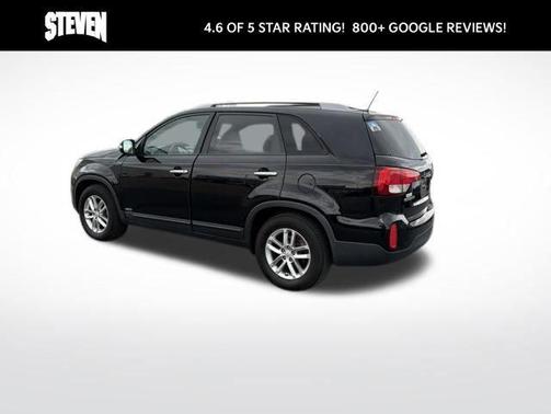 Ebony Black 2015 Kia Sorento LX