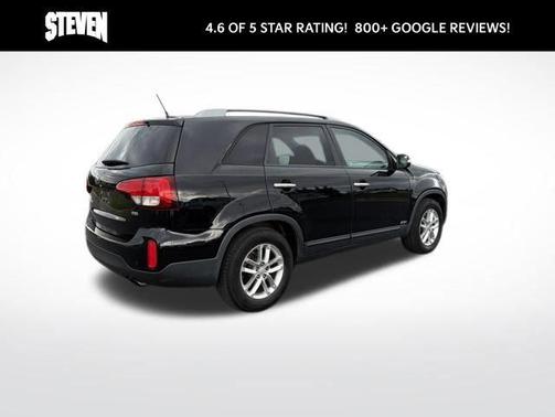 Ebony Black 2015 Kia Sorento LX