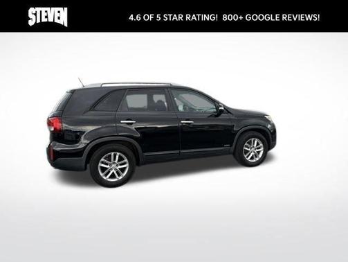 Ebony Black 2015 Kia Sorento LX
