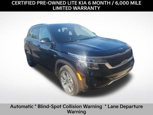 Cherry Black 2021 Kia Seltos EX