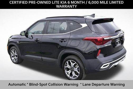 Cherry Black 2021 Kia Seltos EX